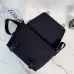 Loewe Men's Messenger Bag - Black Canvas & Tan Suede, Signature Anagram Logo, Versatile Crossbody for Urban Style #B56712
