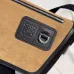 Loewe Men's Messenger Bag - Black Canvas & Tan Suede, Signature Anagram Logo, Versatile Crossbody for Urban Style #B56712