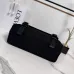 Loewe Men's Messenger Bag - Black Canvas & Tan Suede, Signature Anagram Logo, Versatile Crossbody for Urban Style #B56712