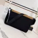 Loewe Men's Messenger Bag - Black Canvas & Tan Suede, Signature Anagram Logo, Versatile Crossbody for Urban Style #B56712