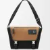 Loewe Men's Messenger Bag - Black Canvas & Tan Suede, Signature Anagram Logo, Versatile Crossbody for Urban Style #B56712