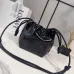 Loewe Mini Flamenco Purse Crocodile-Effect Bucket Bag, 23 x 17 x 5.5 cm #B63222