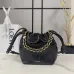 Loewe Mini Flamenco Purse Crocodile-Effect Bucket Bag, 23 x 17 x 5.5 cm #B63222