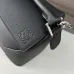 Loewe Puzzle Bag - Black Grained Leather, Geometric Design, Top Handle & Adjustable Strap, Luxury Shoulder Bag for Women #B56862