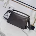 Loewe Puzzle Bag - Multi-Tone Leather with Woven Handle, Adjustable Strap, Geometric Design, Luxury Crossbody Bag for Women #B56850