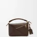 Loewe Puzzle Bag - Multi-Tone Leather with Woven Handle, Adjustable Strap, Geometric Design, Luxury Crossbody Bag for Women #B56850
