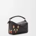 Loewe Puzzle Fringe Cat Leather Shoulder Bag 24x10.5x16CM #B63843