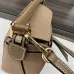 Loewe Puzzle Mini Bag - Beige Grained Leather, Geometric Design, Top Handle & Adjustable Strap, Luxury Crossbody Bag for Women #B56863