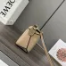 Loewe Puzzle Mini Bag - Beige Grained Leather, Geometric Design, Top Handle & Adjustable Strap, Luxury Crossbody Bag for Women #B56863