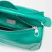 Loewe Puzzle Mini Bag - Turquoise Leather, Geometric Design, Top Handle, Luxury Handbag for Women with Brand Tag #B56860