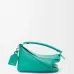 Loewe Puzzle Mini Bag - Turquoise Leather, Geometric Design, Top Handle, Luxury Handbag for Women with Brand Tag #B56860