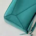Loewe Puzzle Mini Bag - Turquoise Leather, Geometric Design, Top Handle, Luxury Handbag for Women with Brand Tag #B56860