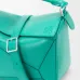 Loewe Puzzle Mini Bag - Turquoise Leather, Geometric Design, Top Handle, Luxury Handbag for Women with Brand Tag #B56860