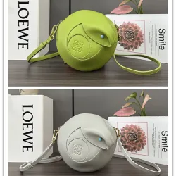 Loewe Snake Anagram Leather Mini Bag 18x10.5x18cm #B63841