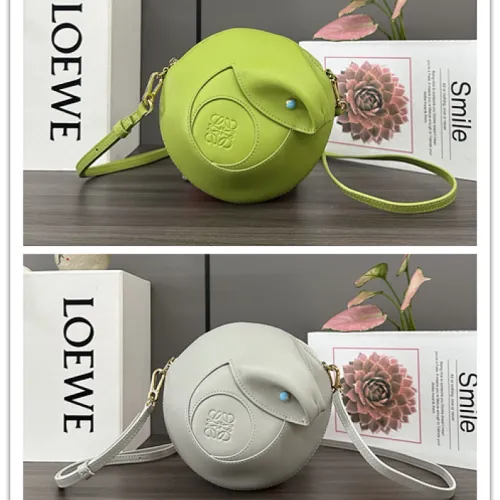 Loewe Snake Anagram Leather Mini Bag 18x10.5x18cm #B63841