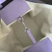 Loewe Women's Crossbody Bag - Lavender Leather, Unique Zipper Design & Adjustable Strap, Stylish Luxury Shoulder Bag with Brand Aesthetic #B56837