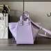 Loewe Women's Crossbody Bag - Lavender Leather, Unique Zipper Design & Adjustable Strap, Stylish Luxury Shoulder Bag with Brand Aesthetic #B56837