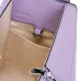 Loewe Women's Crossbody Bag - Lavender Leather, Unique Zipper Design & Adjustable Strap, Stylish Luxury Shoulder Bag with Brand Aesthetic #B56837