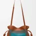 Loewe Women's Hobo Bag - Multi-Color Leather Patchwork, Knot Detail Straps, Brand Logo, Artistic Luxury Shoulder Bag for Fashion Statement #B56845