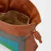 Loewe Women's Hobo Bag - Multi-Color Leather Patchwork, Knot Detail Straps, Brand Logo, Artistic Luxury Shoulder Bag for Fashion Statement #B56845