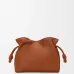 Loewe Women's Hobo Bag - Multi-Color Leather Patchwork, Knot Detail Straps, Brand Logo, Artistic Luxury Shoulder Bag for Fashion Statement #B56845