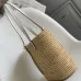 Loewe x Paula's Ibiza Small Square Raffia Basket Bag size:30×21×11cm #B54019