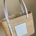 Loewe x Paula's Ibiza Small Square Raffia Basket Bag size:30×21×11cm #B54019