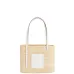 Loewe x Paula's Ibiza Small Square Raffia Basket Bag size:30×21×11cm #B54019