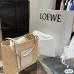 Loewe x Paula's Ibiza Small Square Raffia Basket Bag size:30×21×11cm #B54019