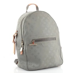  Backpack Backpack Limited Edition Titanium Monogram Canvas AAA 1:1 Quality #999937072