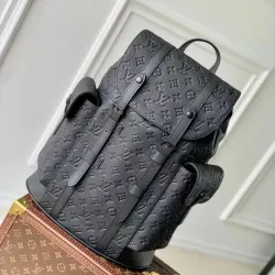 Louis Vuitton Christopher Black Backpack Original Quality for Cheap #B44602