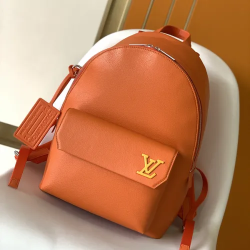 Louis Vuitton Orange Backpack 1:1 Quality #999933025