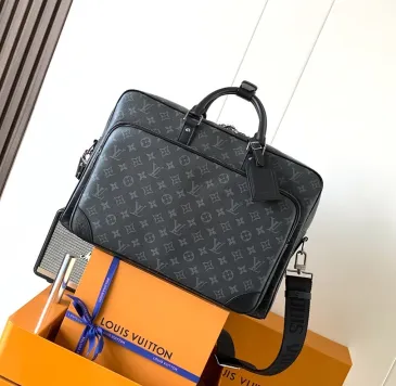 LV Damier Eclipse Weekender Briefcase M11512 L46xW31xD18cm #B67224