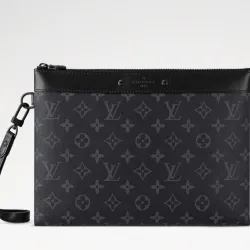 Louis Vuitton AAA Monogram Eclipse pochette discovery #B40481