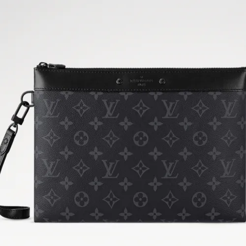 Louis Vuitton AAA Monogram Eclipse pochette discovery #B40481