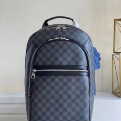 Louis Vuitton Black Backpack 1:1 Quality #999930818