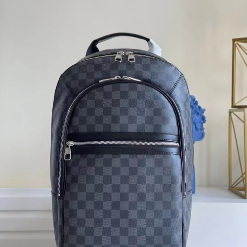 Louis Vuitton Black Backpack 1:1 Quality #999930818