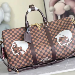 Louis Vuitton KEEPALL 50 Bandoulière Damier Other - Men Bags size:50×29×22cm #B54071