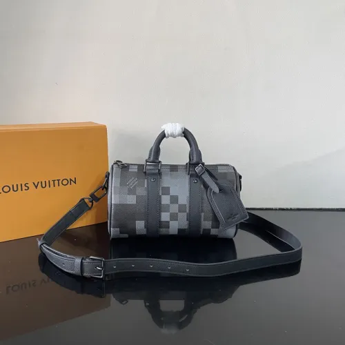 Louis Vuitton Pixelated Pattern Duffel Bag With Adjustable Strap And Signature Style size:25×15×11cm #B54271