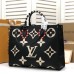 Hot sale Brand L CRAFTY ONTHEGO Monogram  handbag oversized print #99901114