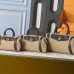 LV Beige  Brown Luxury Canvas-Leather  Chic Daily Styles bag #B60309