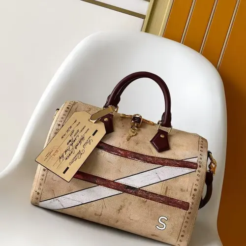 LV Original M28149 Speedy Bandoulière 30 Handbag | Monogram 130th Anniversary Limited Edition #B60236
