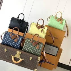 LV Speedy P109 Bandoulière 30 Monogram Leather Bag | M14067 | Multiple Colors #B60895