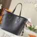 Louis Vuitton AAA Bag Neverfull Empreinte MM Black #B35382