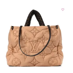 Louis Vuitton Econyl Monogram Pillow Giant Onthego GM Beige #B45751