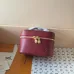 Louis Vuitton Epi Leather Vanity Case Collection - Luxury Cosmetic Bags with Gold-Tone Zippers in Multiple Elegant Colors M25857 #B58335
