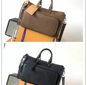 Brand L Full Calfskin Keepall Cargo 35 Duffle Bag M28100 #B66567 Brand L Full Calfskin Keepall Cargo 35 Duffle Bag M28100 #B66567