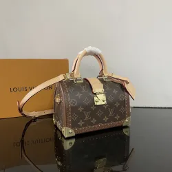 Louis Vuitton Handbag  Iconic Speedy Size:21x15x13cm #B48189