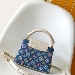  Handbags Capucines Mini Capucines - Handbags size:21×13.6×8cm #B53465
