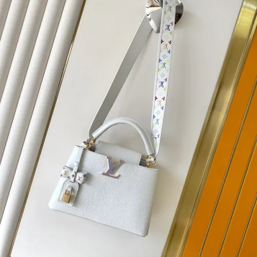 Louis Vuitton Handbags Capucines Monogram size:27×17×9cm #B53702